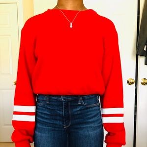 Cropped sweatshirt